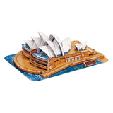 Kubisches lustiges 3D-Puzzle National Geographic Opera House Sydney