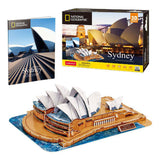 Kubisches lustiges 3D-Puzzle National Geographic Opera House Sydney