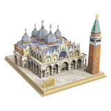 Kubisches lustiges 3D-Puzzle National Geographic St. Marcoplatz