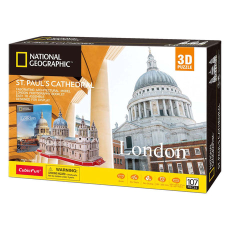 Kubischer Spaß National Geographic - 3D-Puzzle - Saint Paul's Cathedral