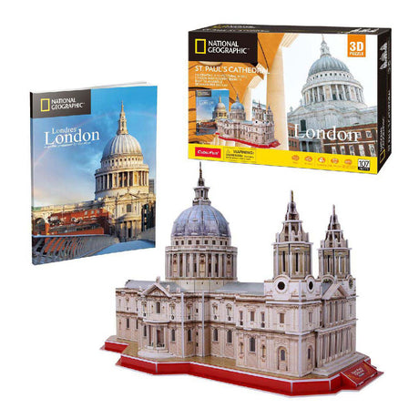 Kubischer Spaß National Geographic - 3D-Puzzle - Saint Paul's Cathedral