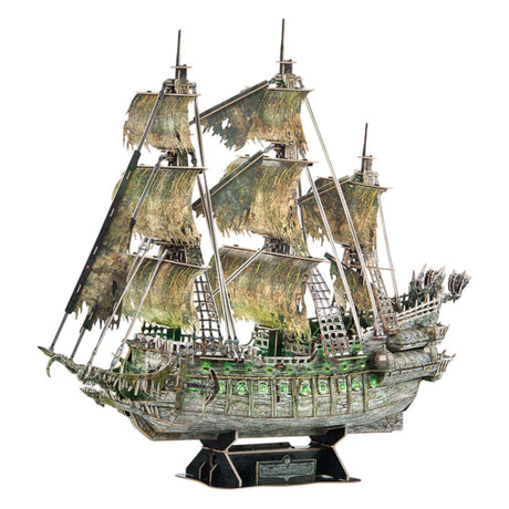 Kubisches lustiges 3D-Puzzle mit fliegendem Holländer LED.