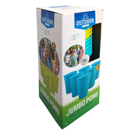 Jumbo-Pong zum Spielen im Freien, Jumbo-Beer-Pong für draußen