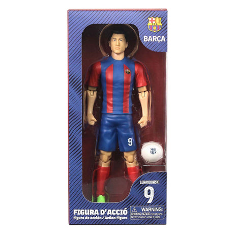 Sockers Fußballfigur FC Barcelona Robert Lewandowski, 20cm