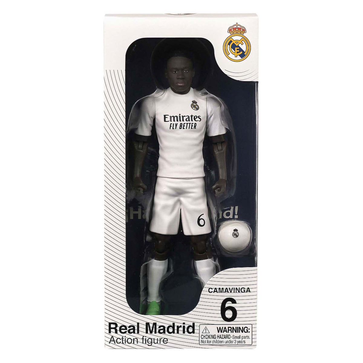 Sockers Fußballfigur Real Madrid Eduardo Camavinga, 20 cm
