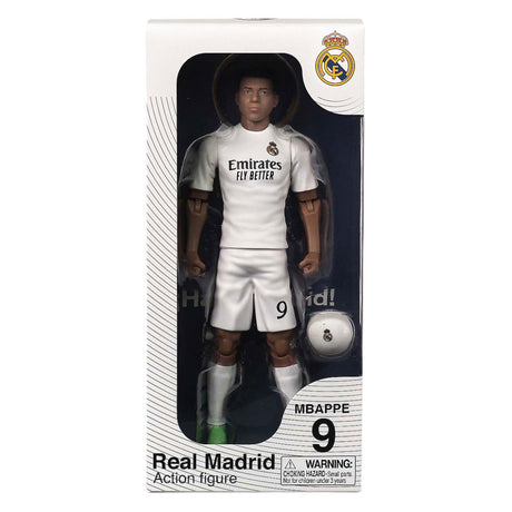 Fußballfigur Real Madrid Kylian Mbappe, 20cm