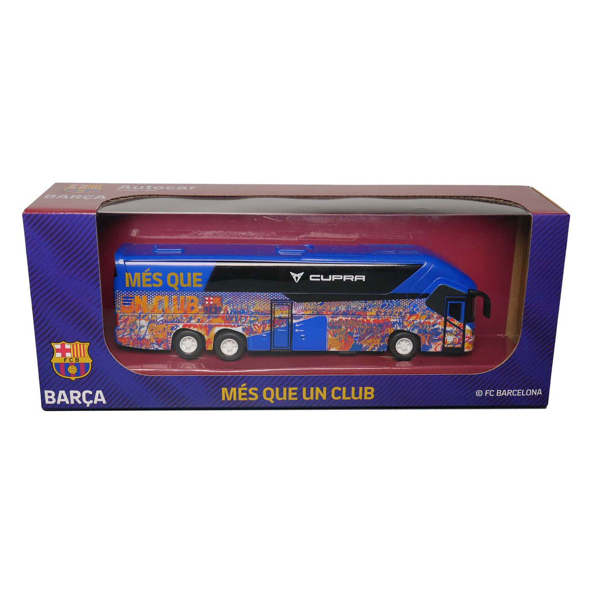 Mannschaftsbus des RC FC Baelona