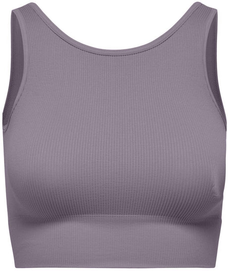 Only play onpjaia life un sl seam short top noos dames top - gray ridge