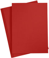 Creativ Company Farbkarton, A4, Blatt 210x297 mm, 180 gr, dunkelrot, 20 Blatt 1 Karton