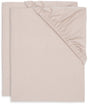 Jollein hoeslaken jersey 60x120cm wild rose (2pack)