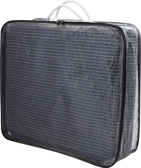 Eurotrail multifunktionaler Teppich-Schattenstoff – 300 x 400 cm – Graublau