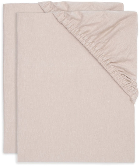 Jollein hoeslaken jersey 40 50x80 90cm wild rose (2pack)