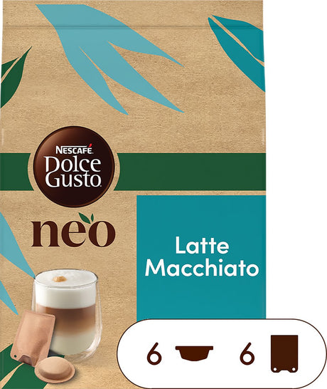 Nescafé Dolce Gusto Neo – Latte Macchiato – 60 Pads für 30 Tassen Kaffee