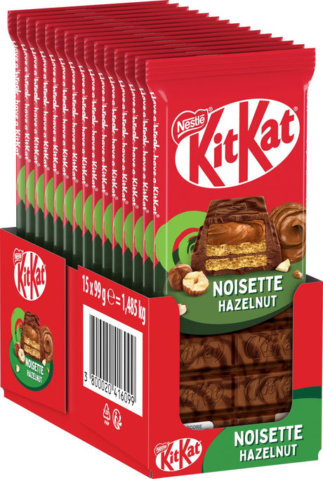Kitkat Tablette Haselnuss (15x 99g)