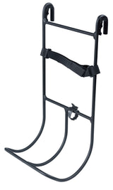 Runder Taschenhalter inkl. Armband - schwarz