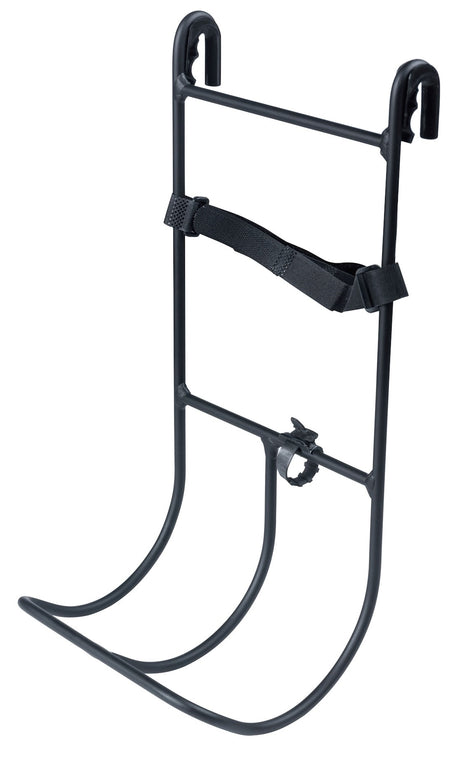 Runder Taschenhalter inkl. Armband - schwarz