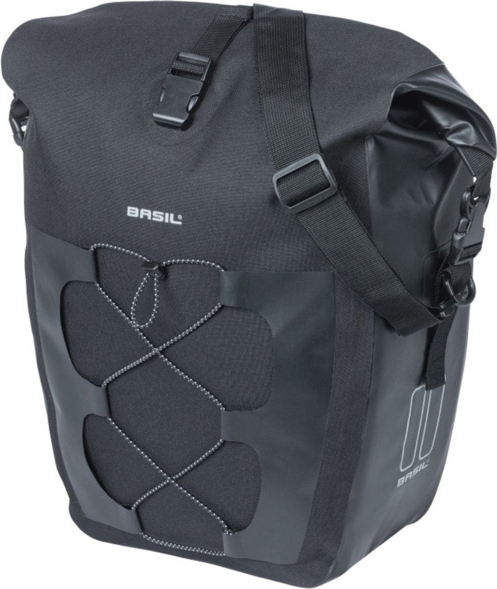 Basilikum Navigator M wasserdichte Fahrradbeutel schwarz