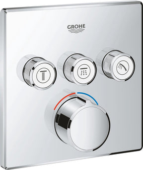 Grohe smartcontrol douchekraan - inbouw mengkraan - met omstelling - 3 aansluitingen