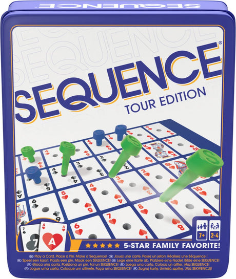 Goliath Sequence Travel (in Dose) – Brettspiel – Reiseausgabe