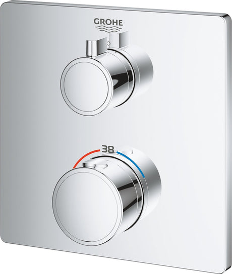 Grohe Grohtherm Thermostat-Unterputz-Duscharmatur – Chrom