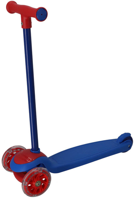 Alert - Tretroller - Dreirad - Blau Rot