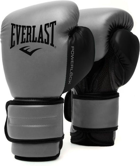 Everlast powerlock 2r training glove charcoal - 16 oz
