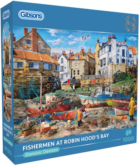 Gibsons fishermen at robin hood's bay (1000).