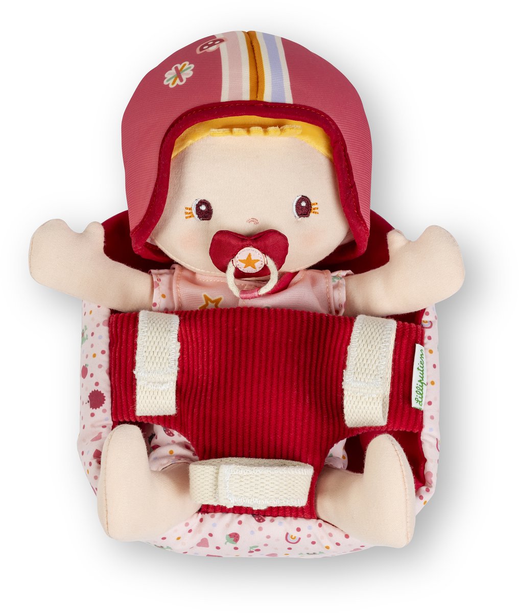 Lilliputiens - Stoffpuppe mit Fahrradsitz - Léna