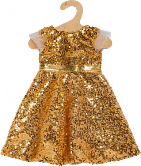Heless Puppenkleid goldener Stern, 35-45 cm