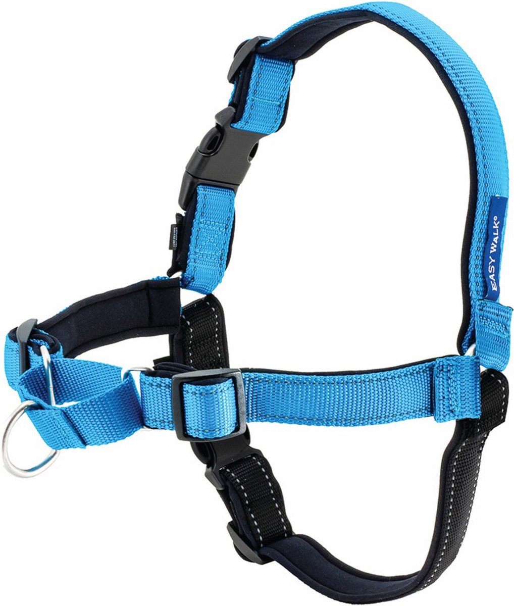 Petsafe Easy Walk Deluxe Geschirr – Hundegeschirr – Blau – M L