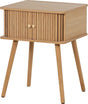Woood Karri Nachttisch gerade – MDF-Kiefer – natur – 58 x 45 x 40