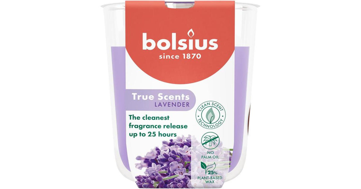 Bolsius Duftglas 80 73 Lavendel