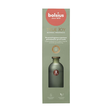 Bolsius Aromadiffusor 80 ml wahre Freude botanische Frische | 2 Stk