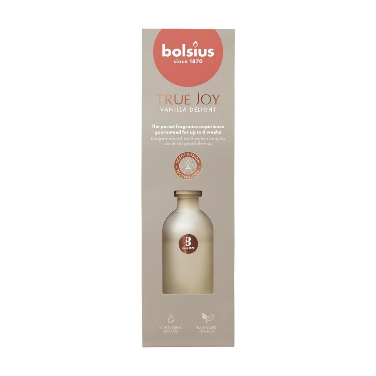 Bolsius Duftstäbchen 80ml Vanillegenuss