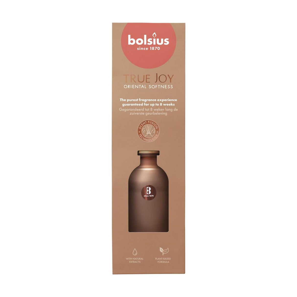 Bolsius Aromadiffusor 80 ml wahre Freude orientalische Weichheit | 2 Stk