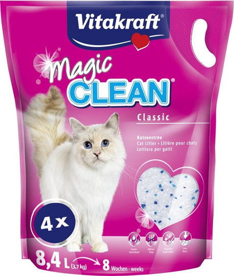 Vitakraft magic clean 8.4 l - 4 stuks