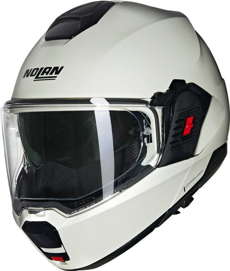 Nolan N120-1 Classico Nobile 320 Pearl Glossy Systemhelm - Größe XXL - Helm