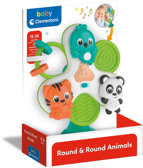 Clementoni - Hochstuhlspielzeug - Tierkreis - ab 6 Monaten