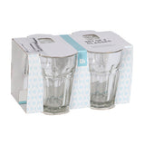 Excellent Houseware Trinkglas-Set, 4-teilig, 36 cl