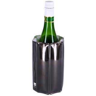 Vacuvin Vacu Vin Aktivkühler Weinhülle | Weinkühler | schwarz