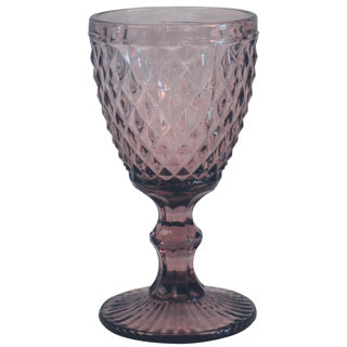 Diamond Weinglas 20cl lila | 6 Stück
