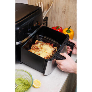 Pyrex-Luftfritteuse, quadratische Form, 1 l, 20 x 17 x 6 cm