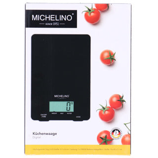 Michelino digitale Küchenwaage 90664 schwarz | 2 Stk