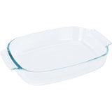 No Brand Auflaufform Glas 2700 ml | 2 Stk