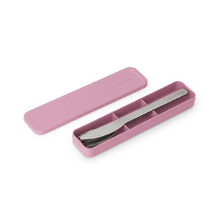 Brabantia Make Take Besteckset – to go – 3-teilig – Fliederrosa
