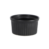 Crème-Brûlée-Form schwarz 9x5cm | 6 Stück