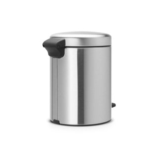 Brabantia Newicon Abfallbehälter – 5 Liter – Badezimmer – mattierter Stahl
