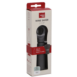 Vacuvin Vacu Vin Weinsparschlaufe + Stopfen grau