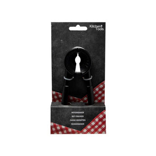 Küchengeräte Nussknacker schwarz | 4 Stück