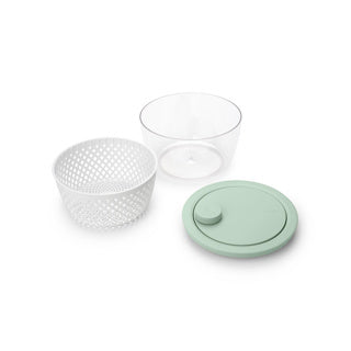 Brabantia leckere+ Salatschleuder – Jadegrün